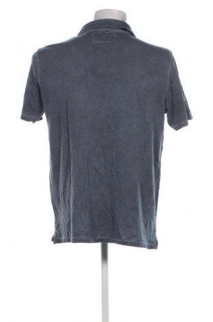 Herren T-Shirt Bicolore, Größe XXL, Farbe Blau, Preis 10,49 €