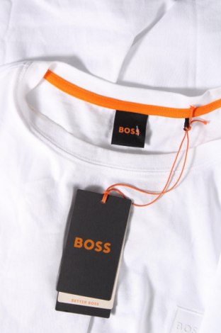 Tricou de bărbați Boss Orange, Mărime M, Culoare Alb, Preț 375,29 Lei