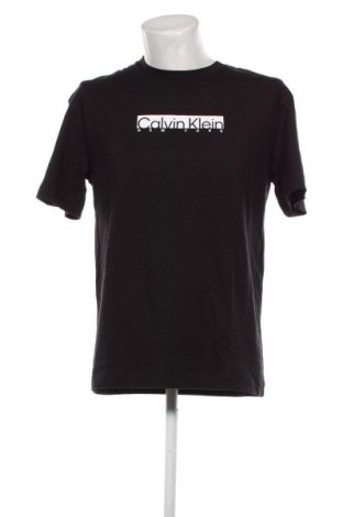 Herren T-Shirt Calvin Klein, Größe M, Farbe Schwarz, Preis 33,99 €