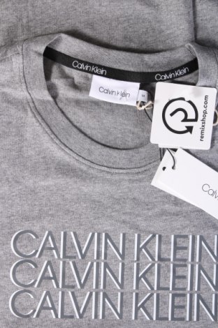 Herren T-Shirt Calvin Klein, Größe M, Farbe Grau, Preis € 29,99