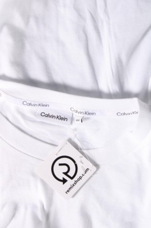 Ανδρικό t-shirt Calvin Klein, Μέγεθος 4XL, Χρώμα Λευκό, Τιμή 31,99 €