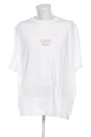 Ανδρικό t-shirt Calvin Klein, Μέγεθος 4XL, Χρώμα Λευκό, Τιμή 31,99 €