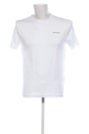 Herren T-Shirt Calvin Klein, Größe S, Farbe Weiß, Preis 27,99 €