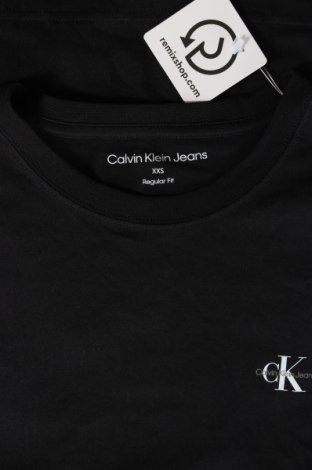 Ανδρικό t-shirt Calvin Klein Jeans, Μέγεθος XXS, Χρώμα Μαύρο, Τιμή 20,29 €