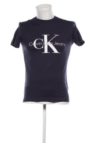 Męski T-shirt Calvin Klein Jeans, Rozmiar XS, Kolor Niebieski, Cena 92,99 zł