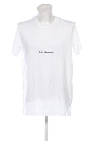 Ανδρικό t-shirt Calvin Klein Jeans, Μέγεθος 3XL, Χρώμα Λευκό, Τιμή 29,99 €