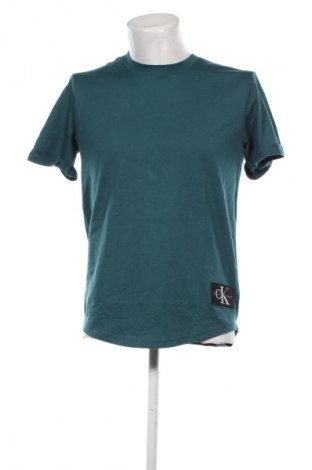 Tricou de bărbați Calvin Klein Jeans, Mărime S, Culoare Verde, Preț 177,99 Lei