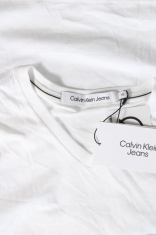 Ανδρικό t-shirt Calvin Klein Jeans, Μέγεθος XS, Χρώμα Λευκό, Τιμή 39,99 €