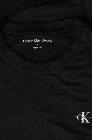 Мъжка тениска Calvin Klein Jeans, Размер M, Цвят Черен, Цена 38,99 лв.