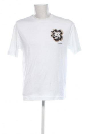 Ανδρικό t-shirt Calvin Klein Jeans, Μέγεθος M, Χρώμα Λευκό, Τιμή 31,99 €