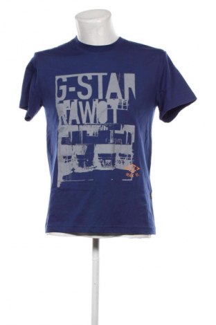 Męski T-shirt G-Star Raw, Rozmiar S, Kolor Niebieski, Cena 123,99 zł