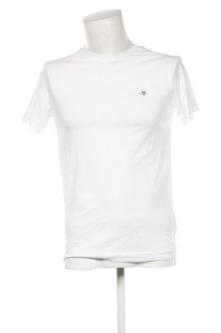 Herren T-Shirt Gant, Größe S, Farbe Weiß, Preis 29,99 €