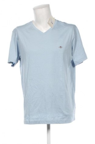 Ανδρικό t-shirt Gant, Μέγεθος XXL, Χρώμα Μπλέ, Τιμή 27,99 €