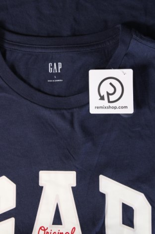 Ανδρικό t-shirt Gap, Μέγεθος L, Χρώμα Μπλέ, Τιμή 20,99 €