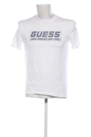 Herren T-Shirt Guess, Größe M, Farbe Weiß, Preis 25,99 €