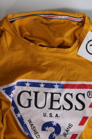 Мъжка тениска Guess, Размер S, Цвят Жълт, Цена 34,29 лв.