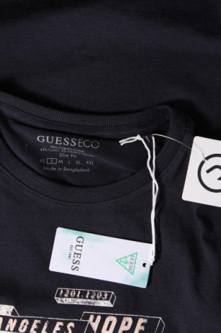 Herren T-Shirt Guess, Größe S, Farbe Blau, Preis € 29,99