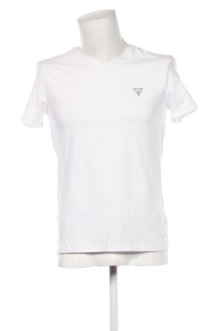 Męski T-shirt Guess, Rozmiar L, Kolor Biały, Cena 48,99 zł