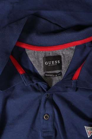 Ανδρικό t-shirt Guess, Μέγεθος L, Χρώμα Μπλέ, Τιμή 25,99 €