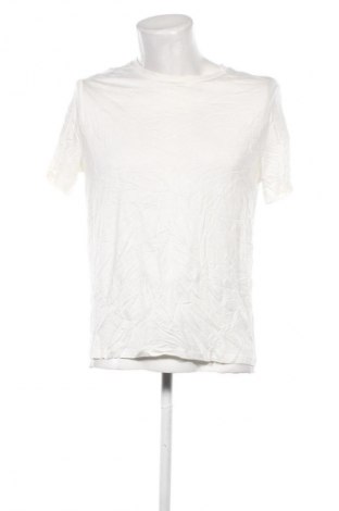 Ανδρικό t-shirt H&M, Μέγεθος L, Χρώμα Εκρού, Τιμή 4,99 €