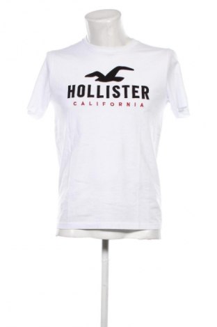 Ανδρικό t-shirt Hollister, Μέγεθος S, Χρώμα Λευκό, Τιμή 15,99 €