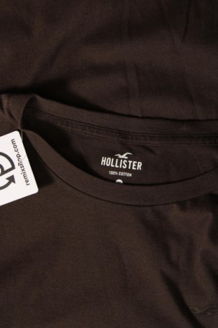 Ανδρικό t-shirt Hollister, Μέγεθος M, Χρώμα Καφέ, Τιμή 9,49 €