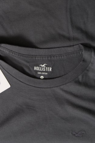 Męski T-shirt Hollister, Rozmiar M, Kolor Szary, Cena 33,99 zł