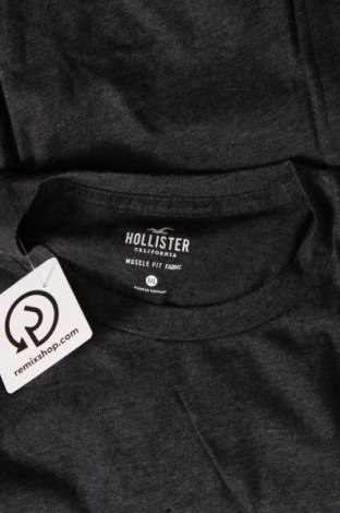 Ανδρικό t-shirt Hollister, Μέγεθος XXL, Χρώμα Γκρί, Τιμή 10,79 €