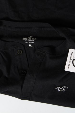 Ανδρικό t-shirt Hollister, Μέγεθος L, Χρώμα Μαύρο, Τιμή 13,99 €