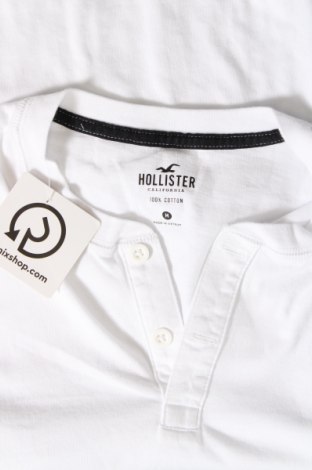 Мъжка тениска Hollister, Размер M, Цвят Бял, Цена 31,29 лв.