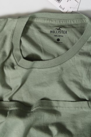 Tricou de bărbați Hollister, Mărime L, Culoare Verde, Preț 101,99 Lei