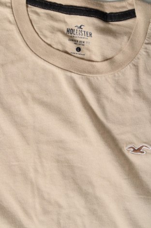 Herren T-Shirt Hollister, Größe L, Farbe Beige, Preis € 9,79