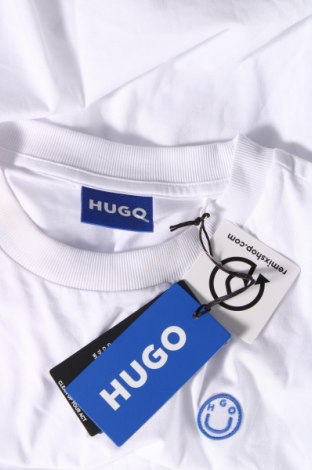 Męski T-shirt Hugo Boss, Rozmiar L, Kolor Biały, Cena 303,99 zł