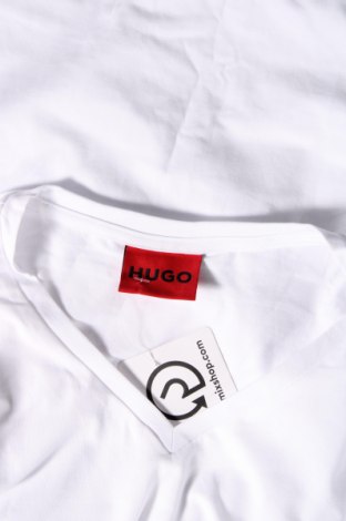 Męski T-shirt Hugo Boss, Rozmiar L, Kolor Biały, Cena 121,99 zł