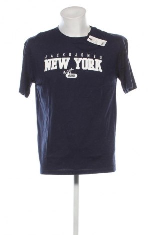 Tricou de bărbați Jack & Jones, Mărime L, Culoare Albastru, Preț 90,99 Lei