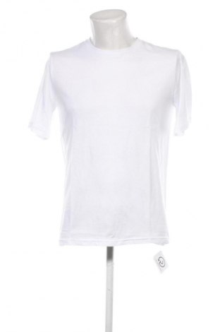 Herren T-Shirt Jack & Jones, Größe M, Farbe Weiß, Preis 12,29 €