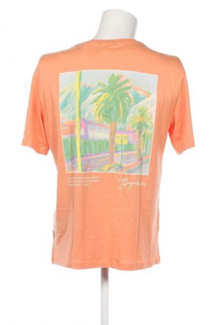 Herren T-Shirt Jack & Jones, Größe L, Farbe Orange, Preis 12,49 €