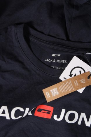 Мъжка тениска Jack & Jones, Размер M, Цвят Син, Цена 19,29 лв.