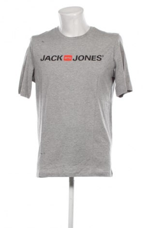 Мъжка тениска Jack & Jones, Размер L, Цвят Сив, Цена 26,49 лв.