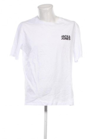 Herren T-Shirt Jack & Jones, Größe XXL, Farbe Weiß, Preis 11,49 €