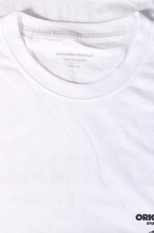 Ανδρικό t-shirt Jack & Jones, Μέγεθος L, Χρώμα Λευκό, Τιμή 11,49 €