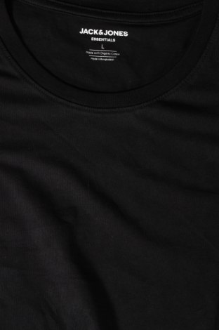 Ανδρικό t-shirt Jack & Jones, Μέγεθος L, Χρώμα Μαύρο, Τιμή 7,99 €