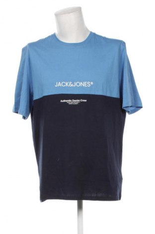 Tricou de bărbați Jack & Jones, Mărime XXL, Culoare Albastru, Preț 82,99 Lei