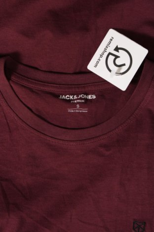 Męski T-shirt Jack & Jones PREMIUM, Rozmiar S, Kolor Czerwony, Cena 33,99 zł