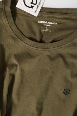 Tricou de bărbați Jack & Jones PREMIUM, Mărime L, Culoare Verde, Preț 101,99 Lei