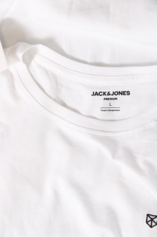 Мъжка тениска Jack & Jones PREMIUM, Размер L, Цвят Бял, Цена 21,99 лв.