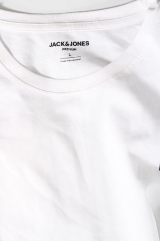 Tricou de bărbați Jack & Jones PREMIUM, Mărime L, Culoare Alb, Preț 81,99 Lei