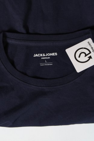 Pánske tričko  Jack & Jones PREMIUM, Veľkosť L, Farba Modrá, Cena  10,95 €