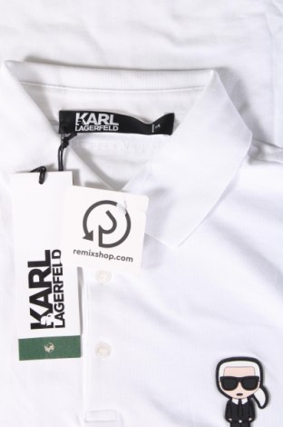 Herren T-Shirt Karl Lagerfeld, Größe M, Farbe Weiß, Preis € 65,79