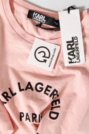 Herren T-Shirt Karl Lagerfeld, Größe XL, Farbe Rosa, Preis € 58,99